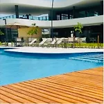 Flat Em Muro Alto Porto De Galinhas Com Piscina, Ar-Condicionado E Cozinha Equipada