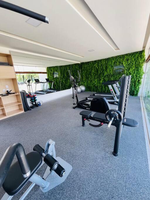 Flat Em Muro Alto Com Piscina, Ar-condicionado E Cozinha Equipada Apartamento