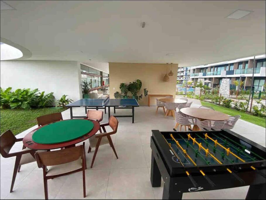 Flat Em Muro Alto Com Piscina, Ar-condicionado E Cozinha Equipada Pôrto das Galinhas