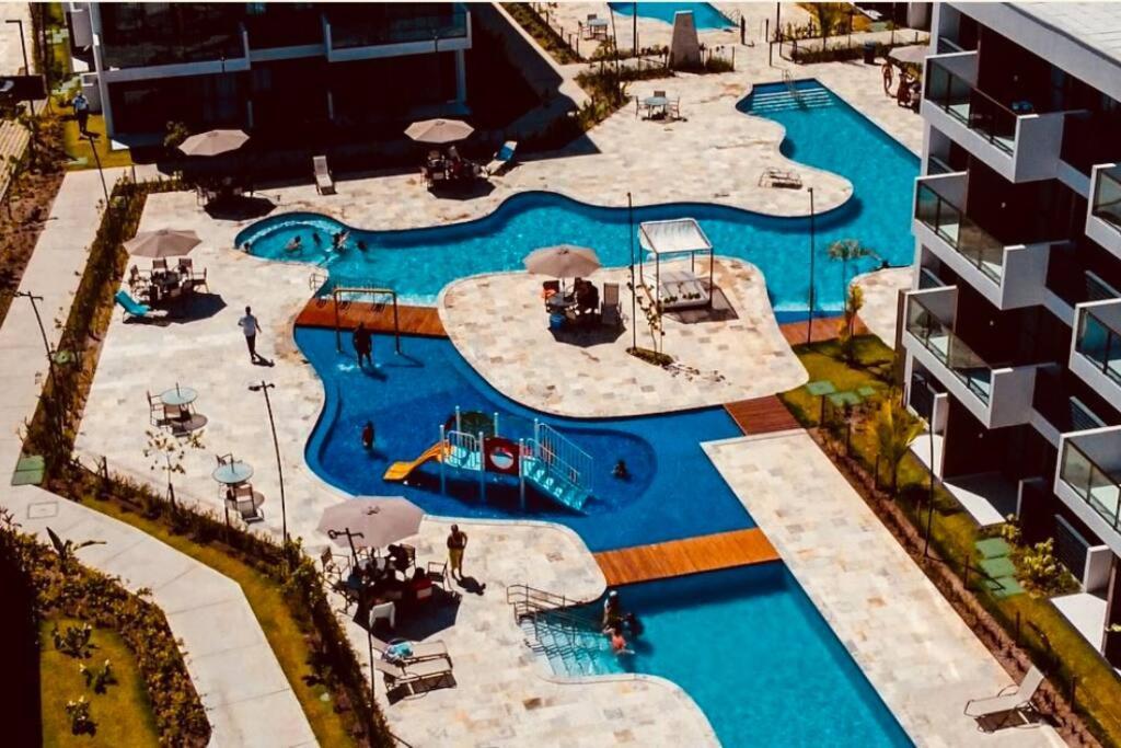 Flat Em Muro Alto Com Piscina, Ar-condicionado E Cozinha Equipada Pôrto das Galinhas