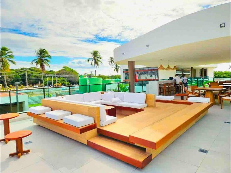 Flat Em Muro Alto Com Piscina, Ar-condicionado E Cozinha Equipada Pôrto das Galinhas